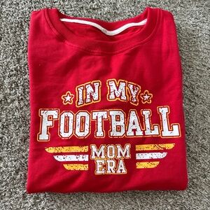 Red Kids Football Graphic Tee